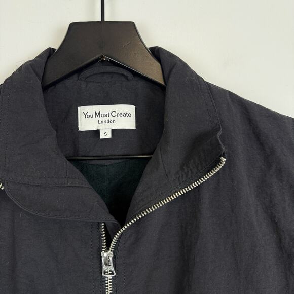 YMC You Must Create Nylon Lined Basic Jacket Japan Fabric Black Mens - S - Picture 3 of 8
